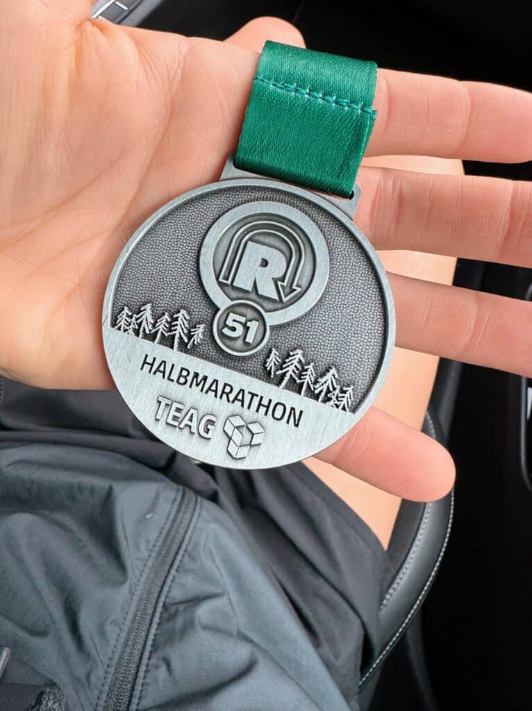 Medaille des Halbmarathon